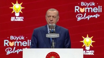 Cumhurbaşkanı Erdoğan, Büyük Rumeli Buluşması'nda konuştu