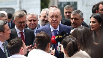 Cumhurbaşkanı Erdoğan, cuma namazını Ayasofya-i Kebir Cami-i Şerifi'nde kıldı