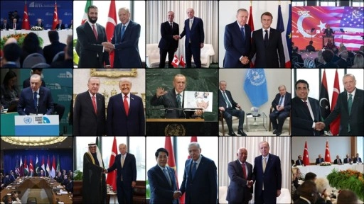 Cumhurbaşkanı Erdoğan'dan ABD'de yoğun diplomasi trafiği