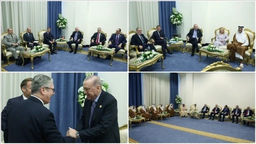 Cumhurbaşkanı Erdoğan’dan 'Barış için Şarm El-Şeyh Zirvesi' kapsamında diplomasi trafiği