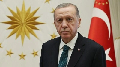 Cumhurbaşkanı Erdoğan'dan eski Katar Emiri i&ccedil;in taziye mesajı