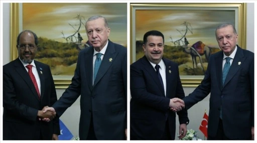 Cumhurbaşkanı Erdoğan'dan Katar'ın başkenti Doha'da yoğun diplomasi trafiği