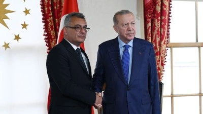 Cumhurbaşkanı Erdoğan'dan KKTC Cumhurbaşkanı Erh&uuml;rman'a "ge&ccedil;miş olsun" telefonu