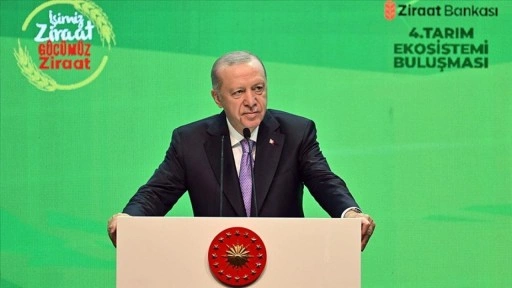 Cumhurbaşkanı Erdoğan'dan tarım sektörüne müjdeler