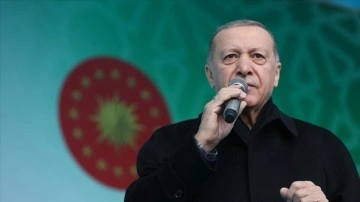 Cumhurbaşkanı Erdoğan: Eğer bu barajlarınız olmazsa kuraklıkla mücadele edemezsiniz