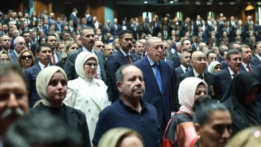 Cumhurbaşkanı Erdoğan, "En Uzun Gece" destanının ilk temsiline katıldı