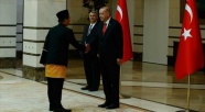 Cumhurbaşkanı Erdoğan Endonezya'nın Ankara Büyükelçisi İkbal'i kabul etti