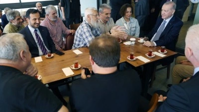 Cumhurbaşkanı Erdoğan Erzurum Vakfının lokalini ziyaret etti