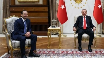 Cumhurbaşkanı Erdoğan, Lübnan eski Başbakanı Hariri'yi kabul etti