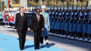 Cumhurbaşkanı Erdoğan, Fermacu'yu resmi törenle karşıladı
