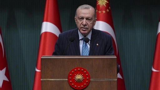 Cumhurbaşkanı Erdoğan: Filistin halkının yanında dimdik duruyoruz