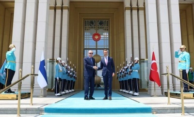 Cumhurbaşkanı Erdoğan, Finlandiya Cumhurbaşkanı Stubb ve Kanada Başbakanı Carney ile g&ouml;r&uuml;şt&uuml;