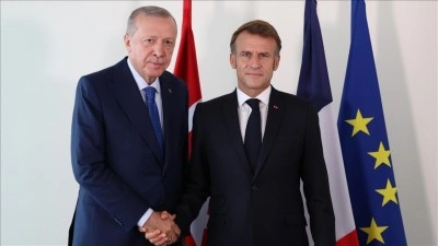 Cumhurbaşkanı Erdoğan, Fransa Cumhurbaşkanı Macron'la telefonda g&ouml;r&uuml;şt&uuml;