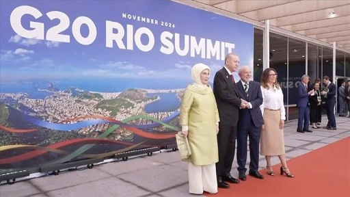 Cumhurbaşkanı Erdoğan, G20 Liderler Zirvesi resmi karşılama törenine katıldı