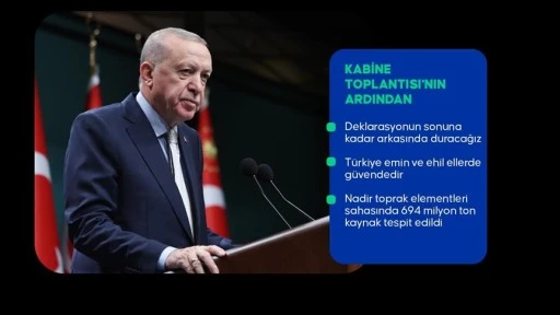 Cumhurbaşkanı Erdoğan: Gazzeli mazlumların yükünü azaltan her çaba bizim için değerlidir
