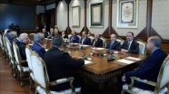 Cumhurbaşkanı Erdoğan görevleri sona eren HSYK üyelerini kabul etti