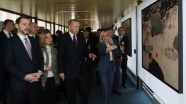 Cumhurbaşkanı Erdoğan, &#039;Hayat Devam Ediyor, Sanat Devam Ediyor&#039; sergisini ziyaret etti
