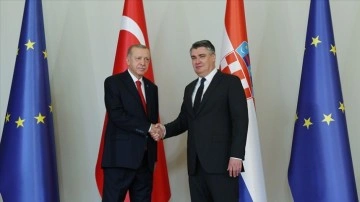 Cumhurbaşkanı Erdoğan: Hırvatistan ile ticaret hacmimiz salgın öncesi seviyeyi geride bıraktı