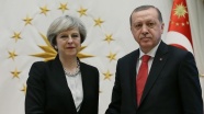 Cumhurbaşkanı Erdoğan ile May Kudüs'ü görüştü