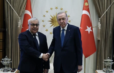 Cumhurbaşkanı Erdoğan ile Rusya&rsquo;nın Ankara B&uuml;y&uuml;kel&ccedil;isi Vershinin Ankara-Moskova ilişkilerini g&ouml;r&uuml;şt&uuml;