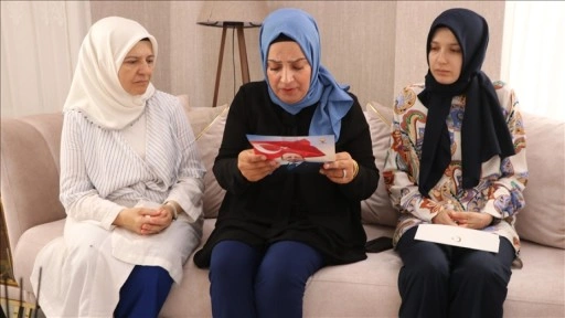 Cumhurbaşkanı Erdoğan'ın "Terörsüz Türkiye" mektubu Siirt'teki şehit ailesine ul
