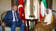 Cumhurbaşkanı Erdoğan'ın ziyaretine Kuveyt medyası yoğun ilgi gösterdi