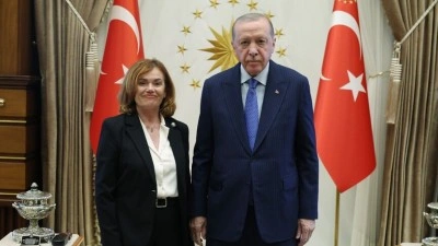 Cumhurbaşkanı Erdoğan, İspanya Anayasa Mahkemesi Başkanvekili Huertas'ı kabul etti