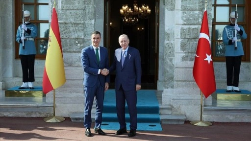 Cumhurbaşkanı Erdoğan, İspanya Başbakanı Sanchez'i kabul etti