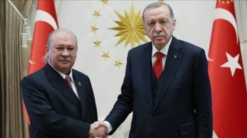 Cumhurbaşkanı Erdoğan, Johor Sultanı İskender ile görüştü