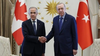 Cumhurbaşkanı Erdoğan, Kanada Başbakanı Carney'i kabul etti
