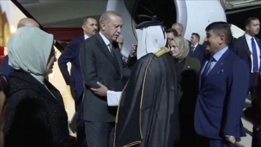 Cumhurbaşkanı Erdoğan Katar'da