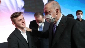 Cumhurbaşkanı Erdoğan 'Kesişme; İyi ki Varsın Eren' filmini izledi