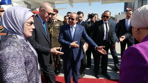 Cumhurbaşkanı Erdoğan Mısır'da
