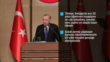 Cumhurbaşkanı Erdoğan öğretmenler ve eğitim yöneticileriyle iftar programında bir araya geldi