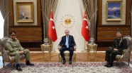 Cumhurbaşkanı Erdoğan, Pakistan Kara Kuvvetleri Komutanını kabul etti