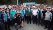 Cumhurbaşkanı Erdoğan Rize-Artvin Havalimanı inşaatında incelemelerde bulundu
