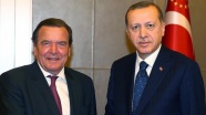 Cumhurbaşkanı Erdoğan Schröder'i kabul etti