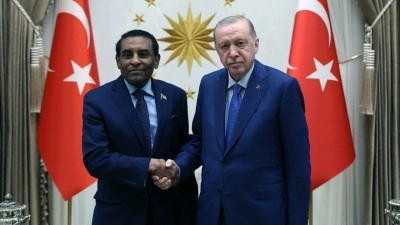 Cumhurbaşkanı Erdoğan, Sudan Başbakanı İdris'i kabul etti