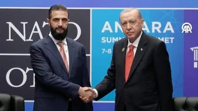 Cumhurbaşkanı Erdoğan, Suriye Cumhurbaşkanı Şara ile bir araya geldi