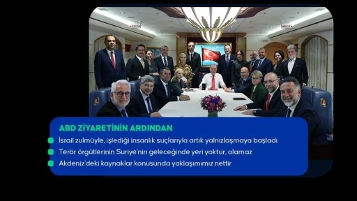 Cumhurbaşkanı Erdoğan: Trump'la samimi, yapıcı ve verimli atmosferde görüşmelerimizi gerçekleştirdik
