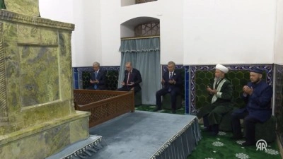 Cumhurbaşkanı Erdoğan, T&uuml;rkistan'da k&uuml;lt&uuml;r gezisine katıldı