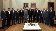 Cumhurbaşkanı Erdoğan, Türkiye-AB Karma İstişare Komitesi üyelerini kabul etti