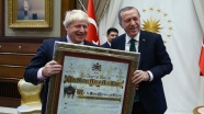 Cumhurbaşkanı Erdoğan ve Başbakan Yıldırım Johnson'ı kabul etti