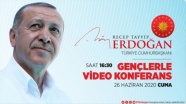 Cumhurbaşkanı Erdoğan YKS'ye girecek gençlerle sohbet ediyor
