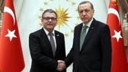 Cumhurbaşkanı Erdoğan, Zaoralek'i kabul etti