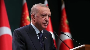 Cumhurbaşkanı Erdoğan'dan şehit güvenlik korucusunun ailesine başsağlığı mesajı