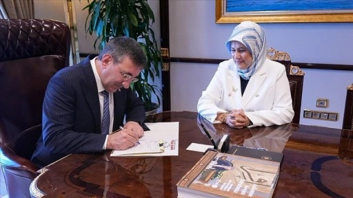 Cumhurbaşkanı Yardımcısı Cevdet Yılmaz kurban vekaletini Türk Kızılay'a verdi