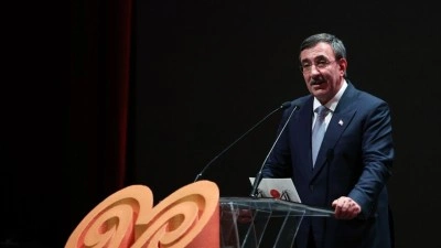 Cumhurbaşkanı Yardımcısı Yılmaz: B&ouml;lgemizde huzurlu ortam oluşturma hedefiyle T&uuml;rkiye Y&uuml;zyılı'nı birlikte inşa edeceğiz
