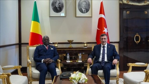 Cumhurbaşkanı Yardımcısı Yılmaz, Kongo Başbakanı Makosso ile görüştü