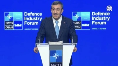 Cumhurbaşkanı Yardımcısı Yılmaz: Savunma ve havacılık ihracatımız son 1 yıllık d&ouml;nemde 11 milyar doları aşmıştır